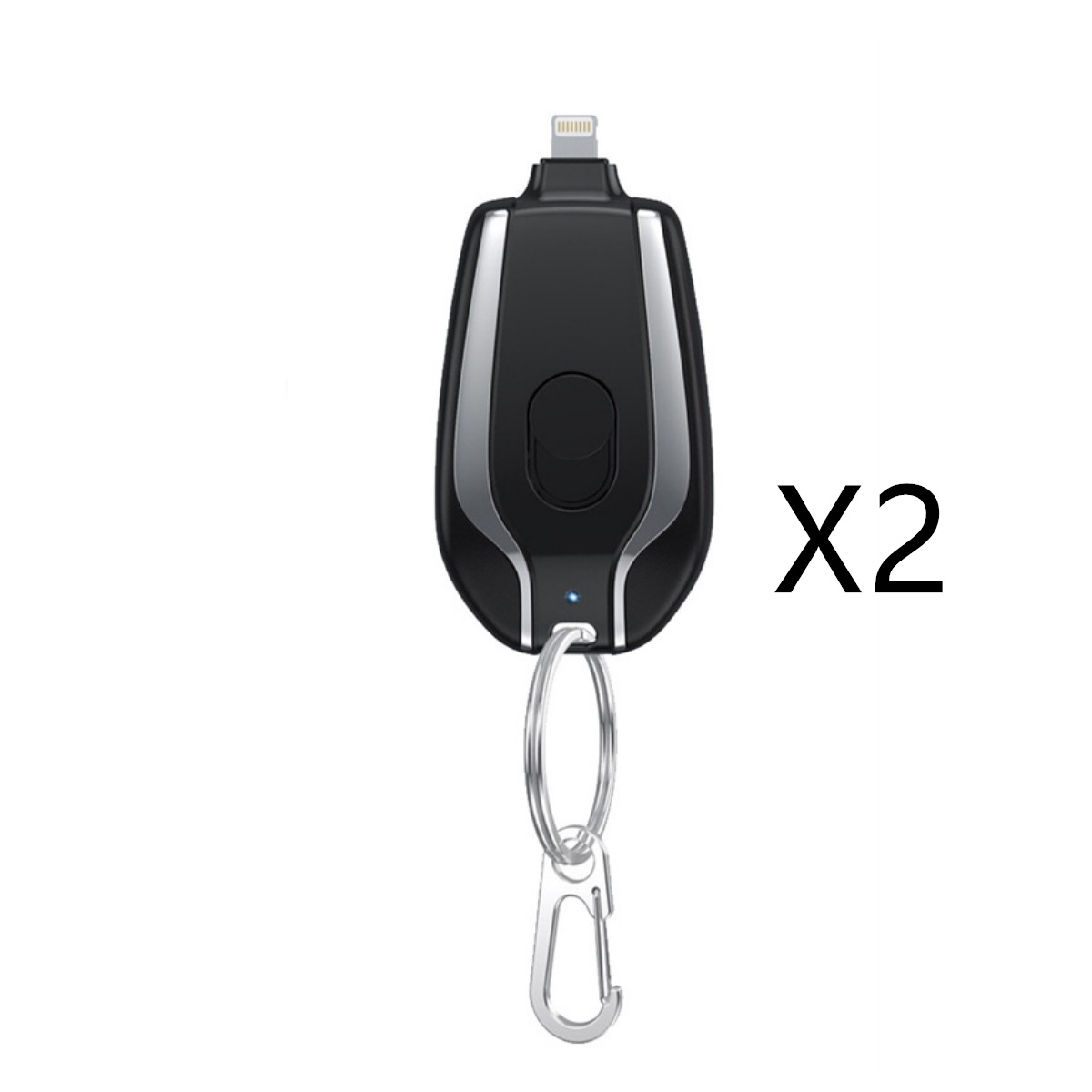 Powerbank de poche 1500 mAh – Porte-clés Type-C, recharge rapide d’urgence – Image 4