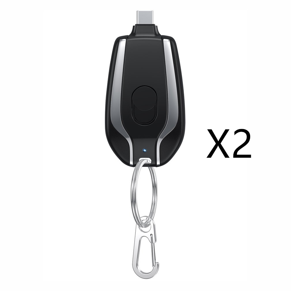 Powerbank de poche 1500 mAh – Porte-clés Type-C, recharge rapide d’urgence – Image 5