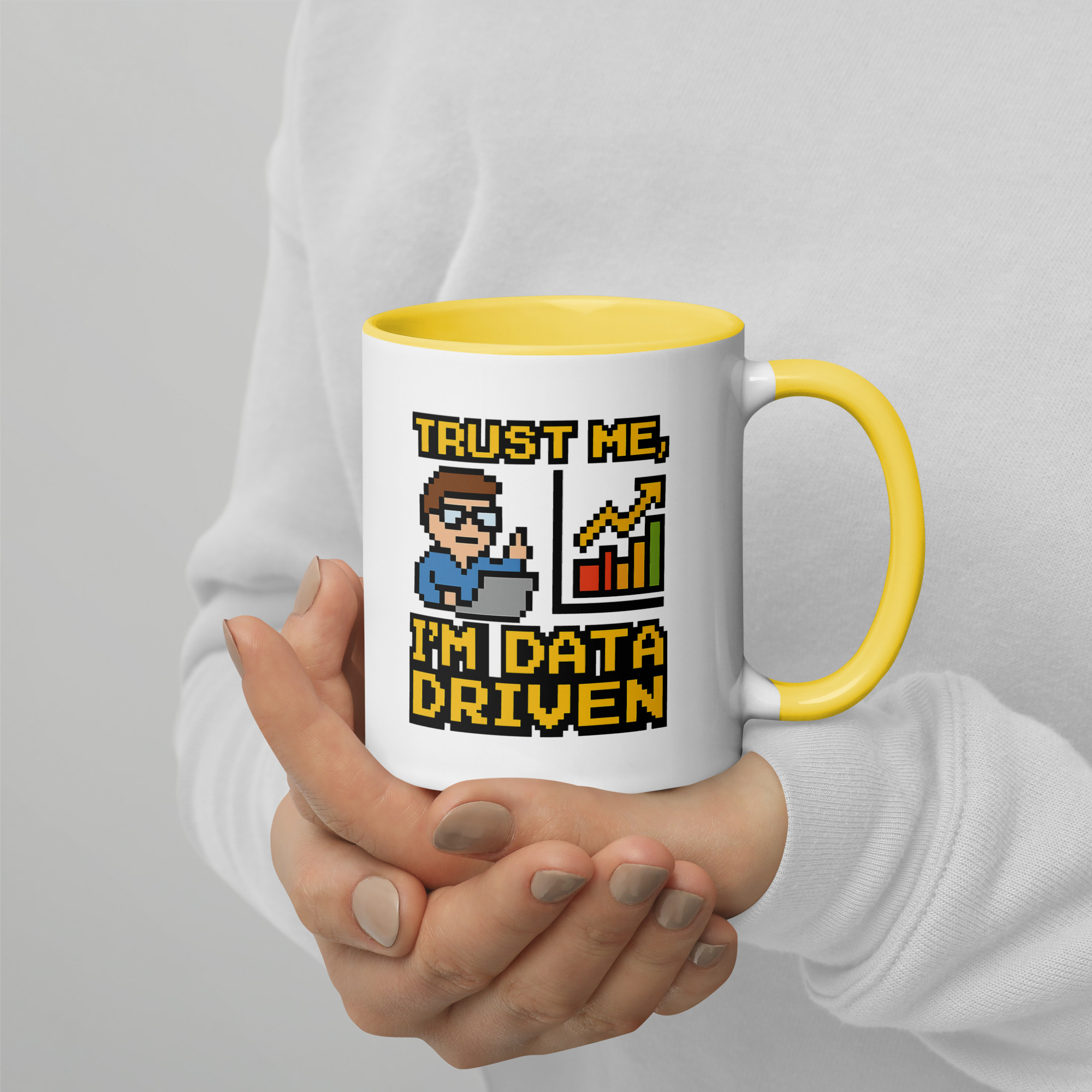 Mug with Color Inside – Image 3