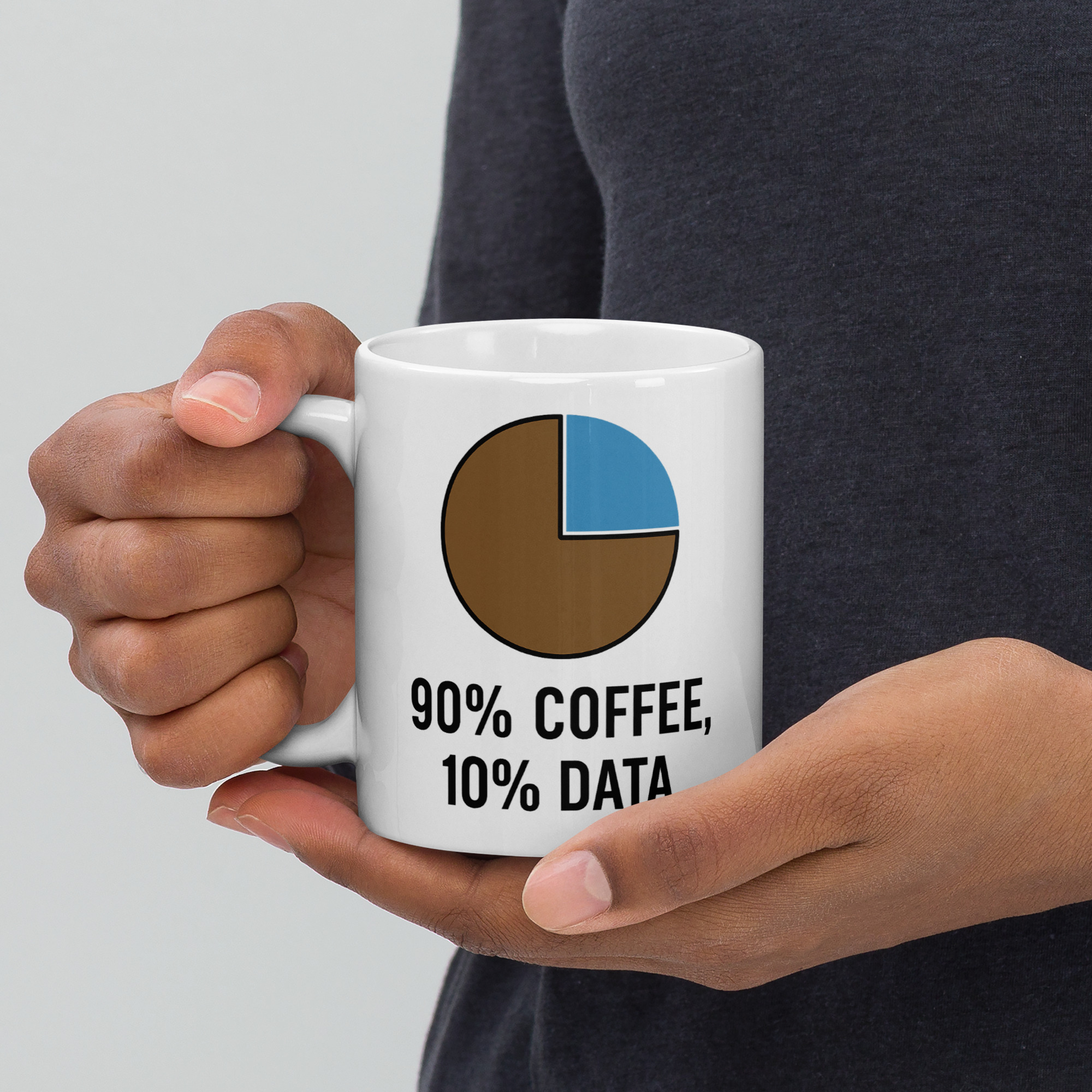 Mug Blanc Brillant – Image 4